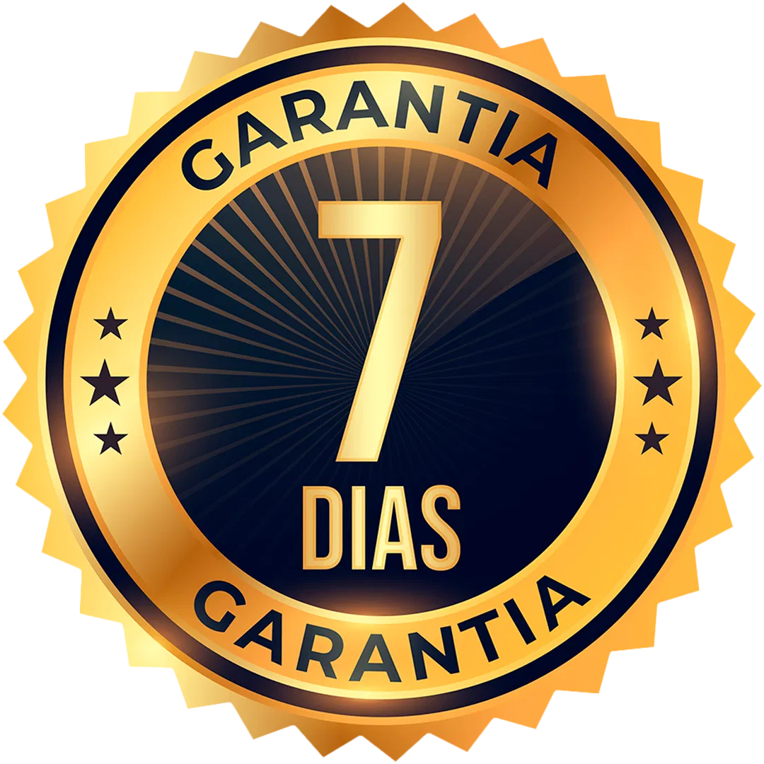 Selo de Garantia de 7 dias.